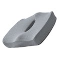 thumbnail image 3 of Coussin de Voiture Respirant Soulage l'Inconfort Réduit les Douleurs Oreiller en Mousse à Mémoire de Forme pour Bureau Gris Clair, 3 of 10
