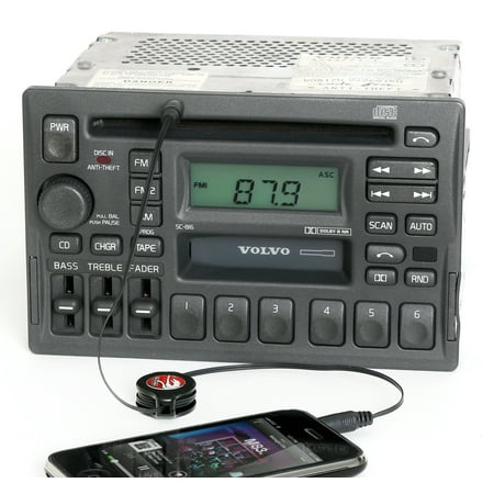 Volvo V70t5 - Volvo 40 70 90 Series 1997-04 Radio AM FM CD CS Aux Input 3533771-1 Face SC-816 - Refurbished
