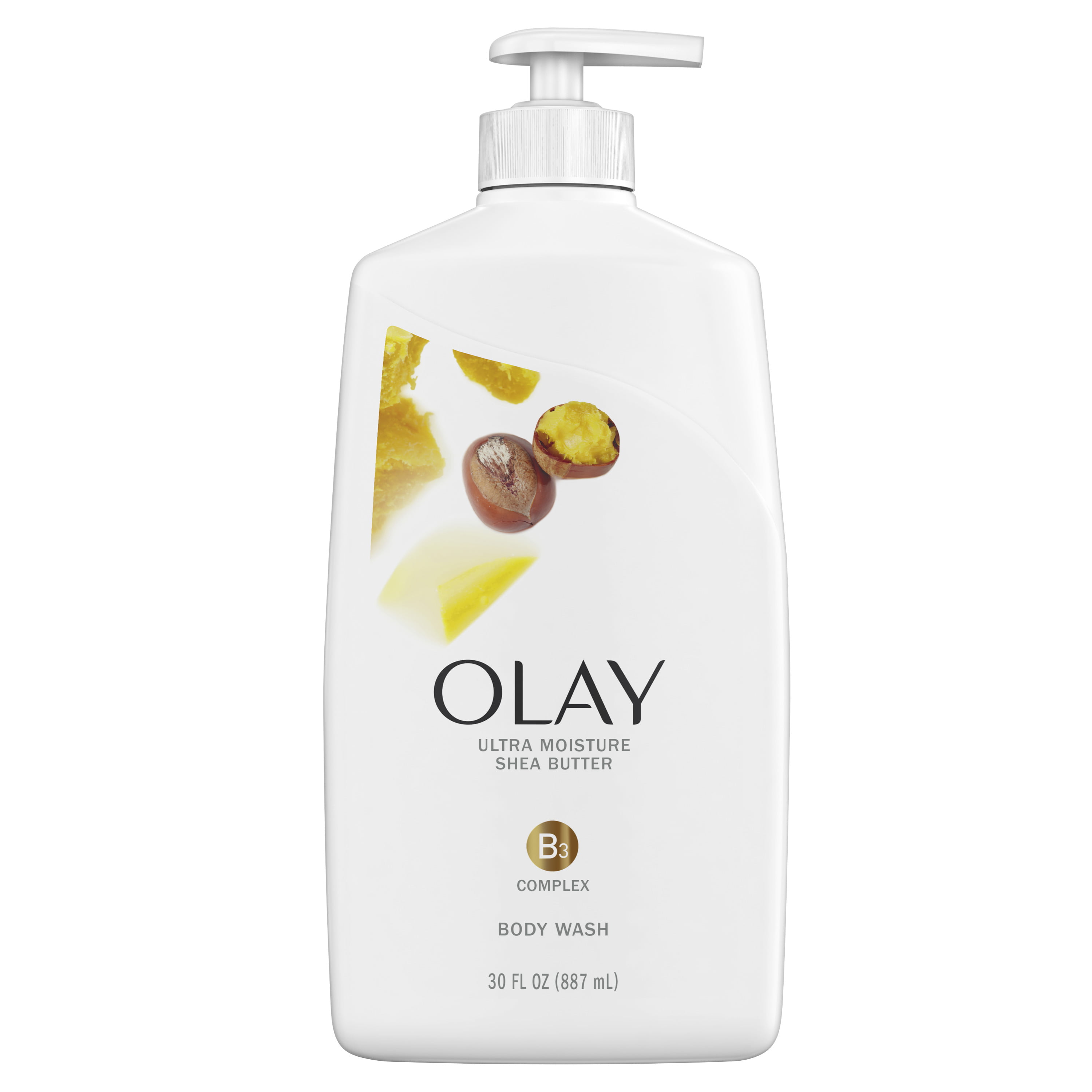 Olay Ultra Moisture Body Wash for Women with Shea Butter, 30 fl oz