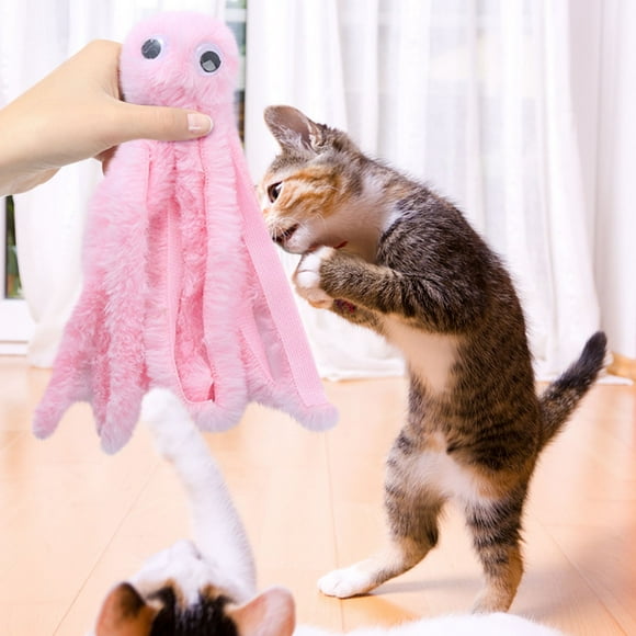 Fiudx Juguete Interactivo para Mascotas, Diseño Realista con Hierba Gatera, Material Resistente a Las Mordeduras para Proteger Muebles, Limpiar Los Dientes y Aliviar El Estrés, Elimina El Aburrimient