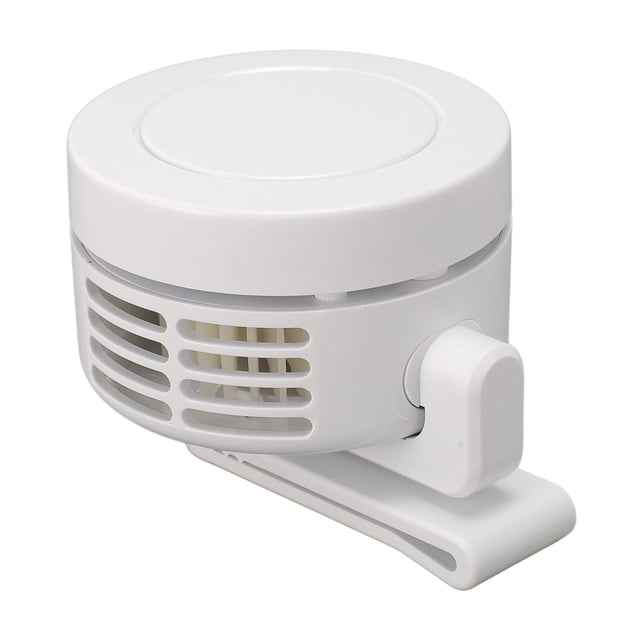 Mini ventilador con clip para la cintura, ventilador personal portátil con clip para la cintura, viento fuerte, recargable para viajes