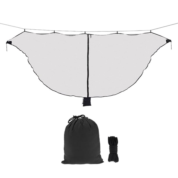 Configuración Rápida Y Mosquetón Para Mosquitera Negro / Gris Sunnimix mosquitera hamaca