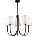thumbnail image 2 of SC13335BK-Artcraft Lighting-Rhythm - 5 Light Chandelier In Traditional Style-19.7 Inches Tall and 27.6 Inches Wide-Black Finish, 2 of 2