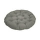 thumbnail image 1 of Cojín acolchado para asiento colgante, cojín para silla de huevo, cojín redondo para suelo de 15,7 pulgadas para jardín Gris oscuro, 1 of 9