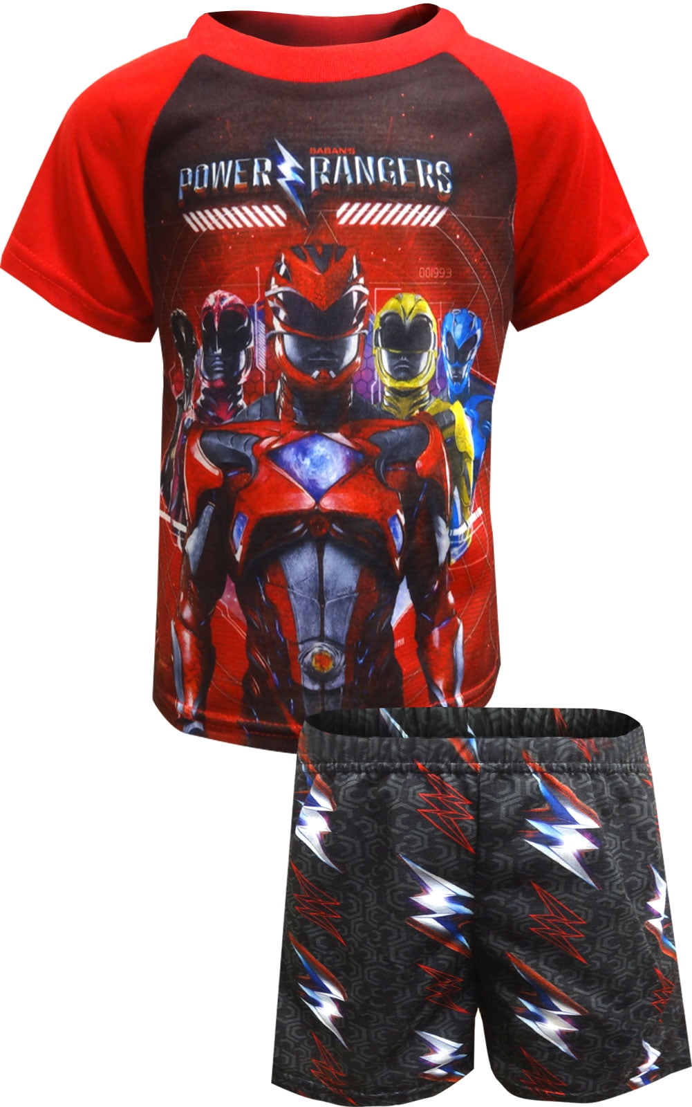 Power Rangers Summer Short Pajamas - Walmart.com