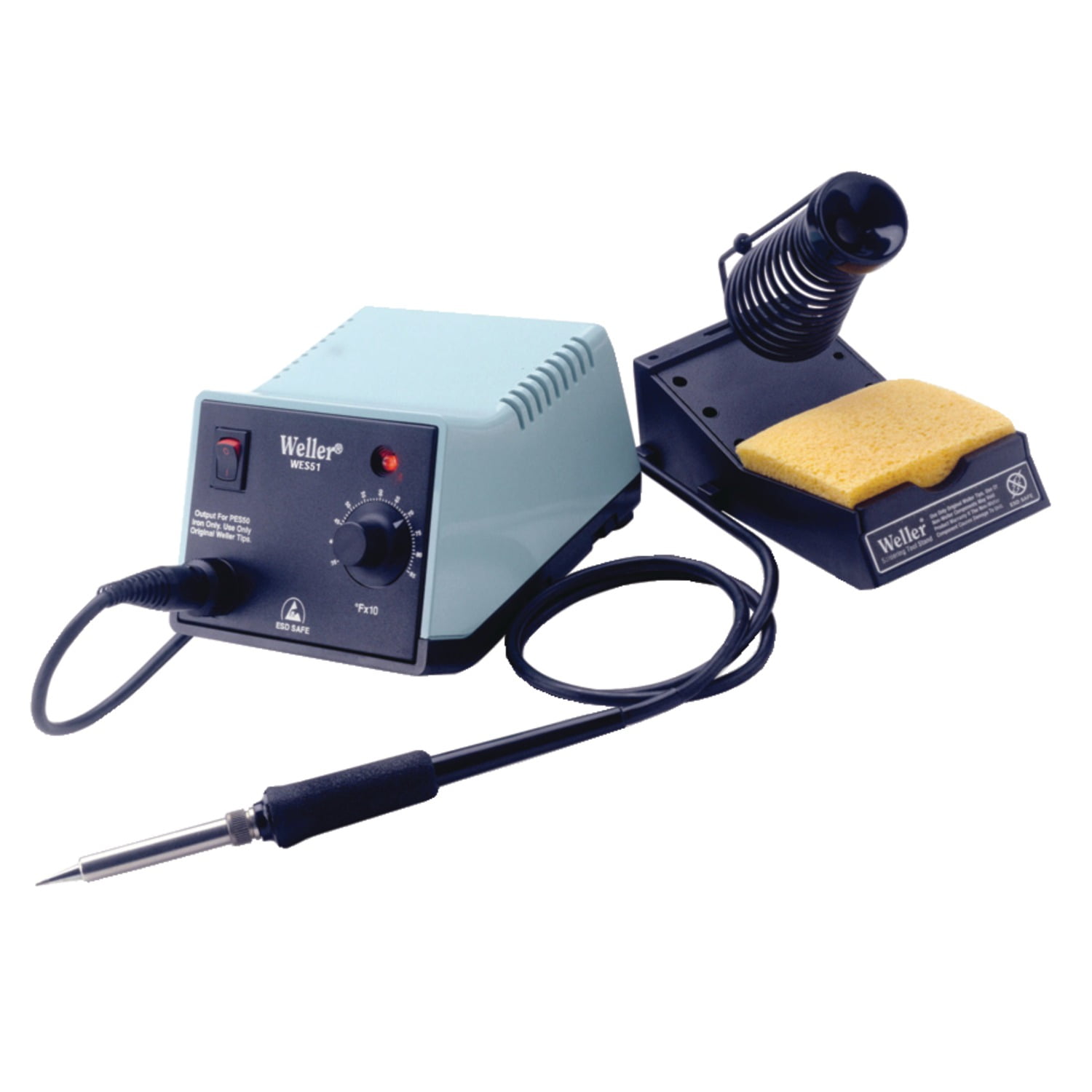 Weller Analog Soldering Stations, 120 V, 50 W, 350 °F 850 °F by Apex Tool Group