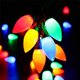 thumbnail image 3 of Luces al aire libre 50 LED multicolor fresa impermeable cadena luces árbol de Navidad decoración interior enchufe en 23 pies usado (multicolor), 3 of 5