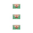 thumbnail image 4 of Transemion Christmas Themed Dust Mask Breathable Polyester Printing Face Mask with Elastic Ear Rope Type 4 Pattern 2 3Set, 4 of 6