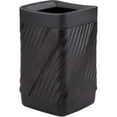 thumbnail image 2 of Safco Twist Waste Receptacle 32 gal Capacity - Removable Lid, Durable, UV Resistant, Fade Resistant - 30" Height x 18.9" Width x 18.9" Depth - High-density Polyethylene (HDPE) - Black, 2 of 2