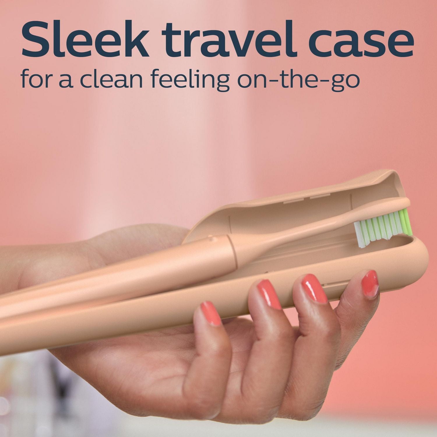 Philips One by Sonicare Rechargeable Toothbrush, Champagne, HY1200/05