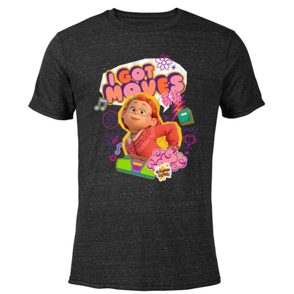 Disney and Pixar’s Turning Red Mei I Got Moves - Short Sleeve Blended T-Shirt for Adults - Customized-Black
