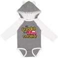 thumbnail image 3 of Inktastic My Grandpa is a Firefighter with Fire Truck Boys or Girls Long Sleeve Baby Bodysuit, 3 of 5