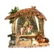 thumbnail image 5 of Bola de nieve navideña con caja musical, escena de Natividad iluminada, adorno de escritorio, decoración navideña para oficina, fiestas, hogar y cocoteros, 5 of 8