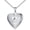 O Silver, variant on Locket Necklace Holds Pictures Alphabet Initial Letter Love Heart Lockets Photo Memory Locket Necklaces Birthday Gifts[f1474]