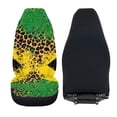 thumbnail image 6 of XYZCANDO Leopard Diagonal Pattern Front Seats Protector Soft Anti-Wear Car Front Seat Covers Interior car Front Seats, Waterproof Interior Accessories Truck Sedan, 6 of 10