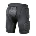 thumbnail image 2 of Padded Compression Shorts Padded Football Girdle Hip and Thigh Protector for Football Paintball Basketball Ice Skating Rugby Soccer Hockey and All Other Contact Sports M, 2 of 6