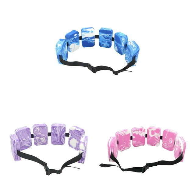 YWIYIUD 4PCS Portable and Practical Swimming Training WaistBelt Adjustable Flotation Swimming Belt Trainingm Tool Accessories Suitable for Training Exercise Beginners