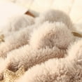 thumbnail image 3 of Sleeping Mask Cartoon Plush Bear Rabbit Elk Eye Cover Blindfold Sleep Mask, 3 of 10