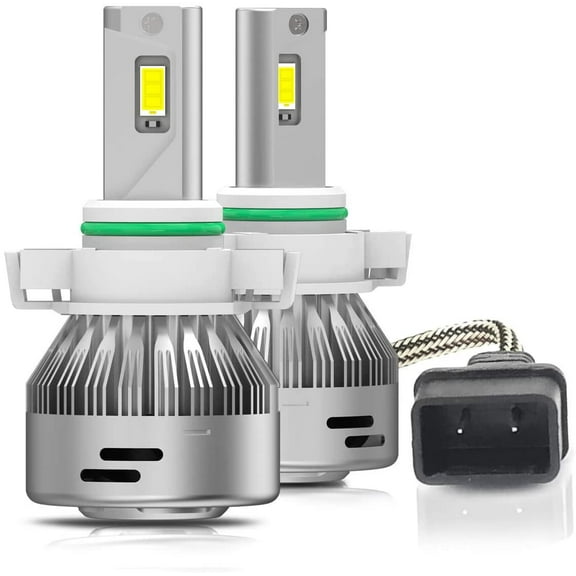 Absolute 5202 PSX24W 2504 5200 5201 9009 LED Head Light Conversion Kit Vehicle Car Headlight Low Beam Fog Light Bulbs 225000LM Low beam 6000K Auto Lamp Super Bright 2Pcs