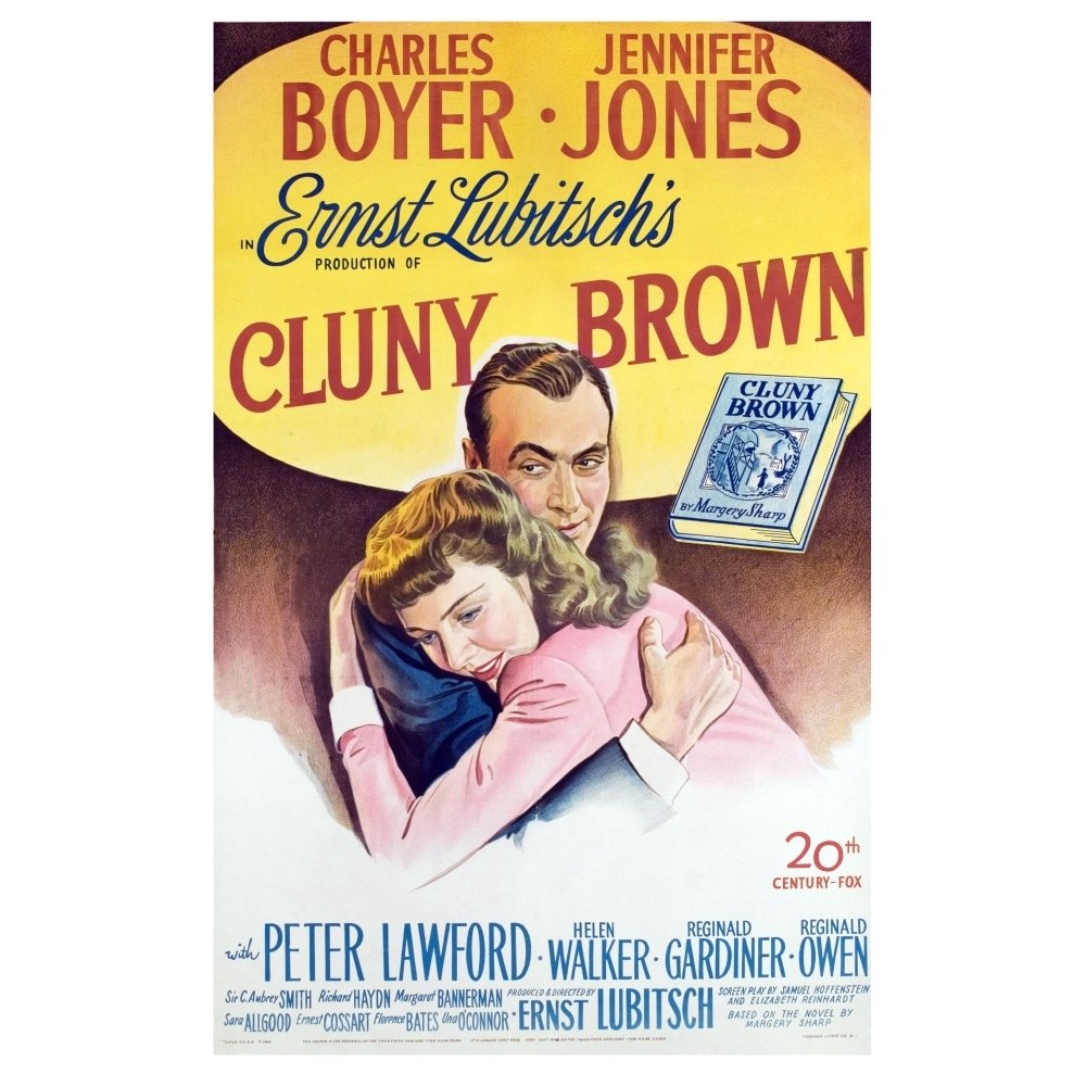 Cluny Brown Charles Boyer Jennifer Jones 1946. Movie Poster Masterprint