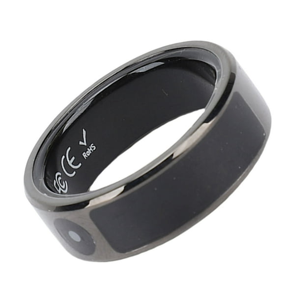 Sleep Tracker Ring, Touch Smart Ring Multifunctional Stainless Steel Stylish for Cycling Running ID 17.7mm,ID 18.9mm,ID 20.4mm,ID 21mm,ID 21.6mm