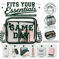 thumbnail image 3 of Game Day Clear Bag for Stadium Events, Clear Crossbody Purse for Women, Small Stadium Bag for Concerts and Sports,Green, 3 of 6
