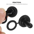 thumbnail image 2 of TEHAUX 20Ud Protector De Interruptor Toggle Impermeable Cubierta Para Uso Eléctrico, 2 of 8