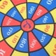 thumbnail image 4 of 1 juego de tablero de dardos flocado con 4 piezas de dardos Juego de ocio Juego de tablero de dardos Juegos de mesa Niños Adultos Juguete de regalo para oficina Hogar al aire libre (6 piezas de bolas, 4 of 4