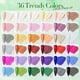 thumbnail image 2 of Set de decoración de uñas Born Pretty en polvo acrílico de 36 colores, 2 of 9