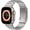 Silver, variant on Titanium Band Compatible with Apple Watch Band 49mm 45mm 44mm 42mm iWatch Ultra2 Ultra SE 2 SE Series 9 8 7 6 5 4 3 2 1, Titanium Replacement Watch Band with Folding Clasp