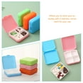thumbnail image 3 of MasteelfCA 8Pcs Small Pills Organizer Box Travel Pills Container Portable Daily Pills Case Holder, 3 of 7