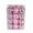 Pink, variant on Holiday Savings 2024! Feltree Christmas Baubles Balls Xmas Tree Balls Christmas Decoration Party Ornaments Christmas Tree Balls 24 Piece Set Pink
