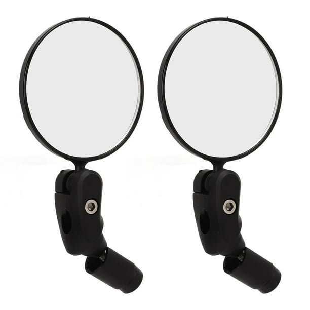 Espejo retrovisor NikouMX 1 par de espejos convexos para barra de bicicleta ajustable