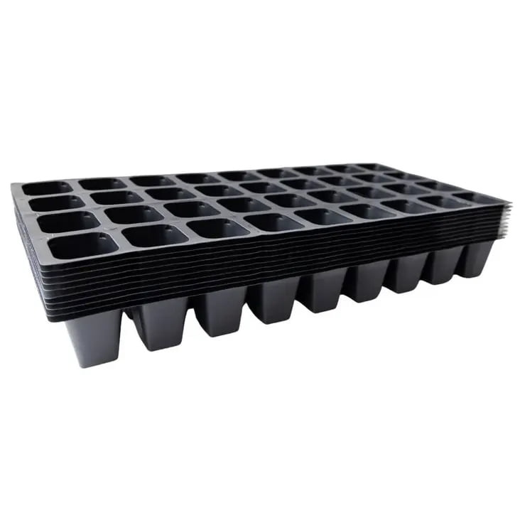 Tray Insert - 36 Cell (6x6 Nested) – 2.25" Deep Seed Starter 5 Tray – Durable & BPA-Free – Ideal for Germination, Propagation & Hydroponics – Compatible with Standard 1020 Trays