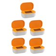 thumbnail image 3 of relayinert Stylish Desktop Countertop Mask Dispenser Storage Box with Lid Spacious Holder Plastic Baby Yellow 21x14x7.8cm 5Set, 3 of 6