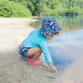 thumbnail image 3 of i Play Girls Swim Diaper Navy Flamingo's-12 Months, 3 of 7