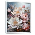 thumbnail image 2 of Designart "Hillside Adorned With Pink Lotus In Japan" Flowers Floater Framed Wall Art Prints, 2 of 5