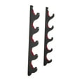 thumbnail image 1 of koolsoo Baseball Bat Hanger Wall Mounted Black Color Accessories Softball Bat Holder 5 Tiers, 1 of 9