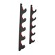 thumbnail image 1 of Percha de béisbol de pared con acabado flocado para coleccionistas, multiusos 5 niveles, 1 of 9