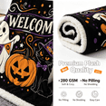 thumbnail image 2 of Halloween Throw Blanket Cute Ghost Pumpkin Double Sided Extra Thick & Soft for Sofa Couch Bed Travel Halloween Decorations by MPOISVA, 2 of 4