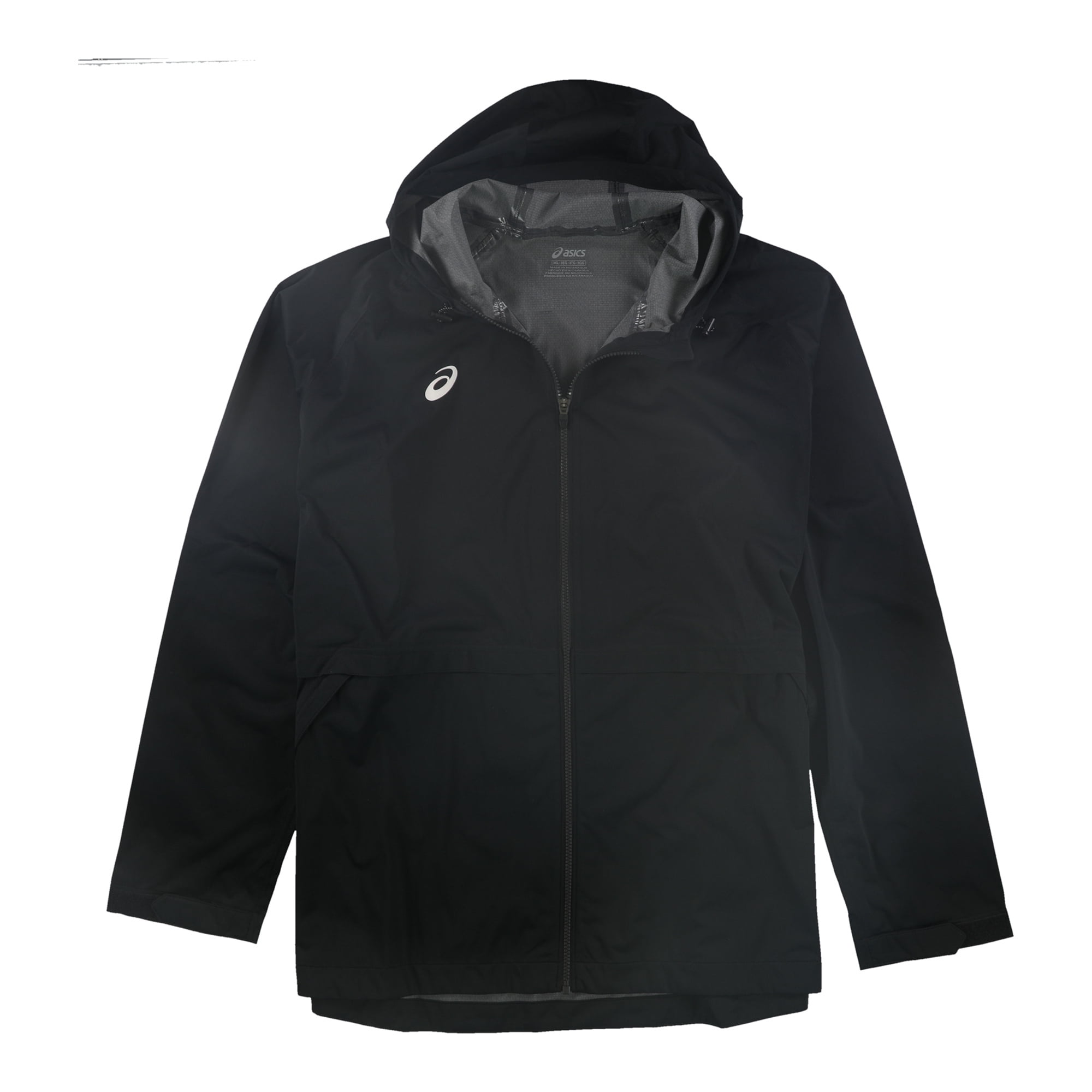 ASICS Coupe-Vent de Pluie pour Hommes, Noir, Moyen