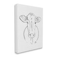 thumbnail image 3 of Stupell Industries Farm Cattle Cow Pencil Sketch Drawing Portrait Drawing Print Gallery Wrapped Canvas Print Wall Art, Design by Valerie Wieners, 3 of 7