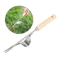 thumbnail image 6 of Colaxi 2xMini Garden Removal Stainless Steel Wooden Handle Easy Removal , Multicolor, 2 Pcs, 6 of 10