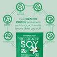 thumbnail image 5 of Designer Wellness, Soy Isolate Protein Powder with Biotin, Hyaluronic Acid and Prebiotics, Vegan, Zero Sugar, Angel Cake Natural Vanilla Flavor, 1.87 lb, 5 of 8