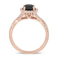 thumbnail image 4 of Everly Women's Diamond 14K Rose Gold Engagement Ring, 4 of 7