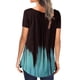 thumbnail image 4 of Camiseta de manga corta con botones y cuello en V a la moda para mujer Pompotops hkajfhjk472019, 4 of 6