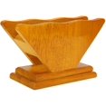 thumbnail image 1 of Distributeur de Récipients de Stockage en Bois Réutilisable en Forme de V pour Porte-Filtre à Café, 1 of 7