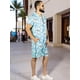 thumbnail image 4 of Conjunto Hombre Verano Camisa y Short a Juego Alberca Playa y Calor, 4 of 5