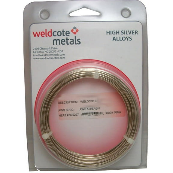 Weldcote "45CF" 1/16" x 1 troy oz coil Cadmium Free