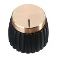 thumbnail image 3 of 80X Guitar AmP Amplifier Knobs Push-on Negro + Gold Cap para Amplifier, 3 of 5